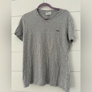 Men’s Lacoste V-Neck Tshirt